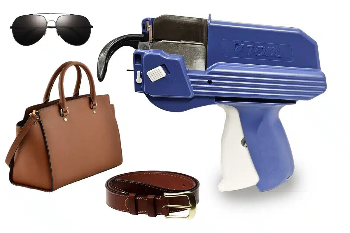 V-Tool Tagging Gun for Use With Security Loop Fasteners - Image 2