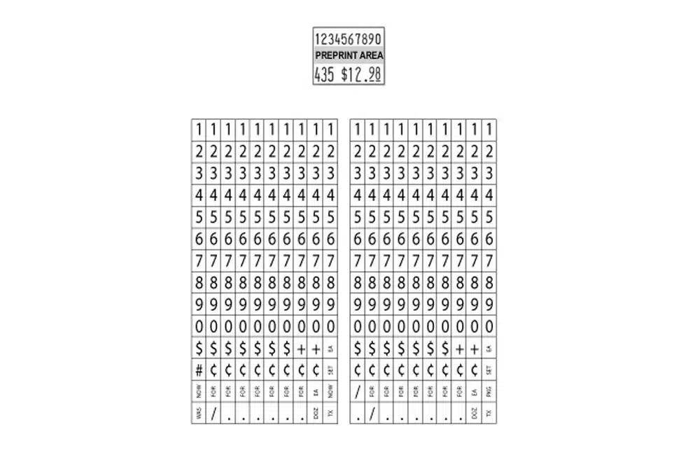 Dennison 210 Labeler Price Marking Label Gun - Image 2
