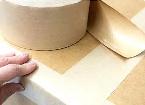 Kraft paper reinforced packing tape, 2.8" wide x 450 feet long - Image 3
