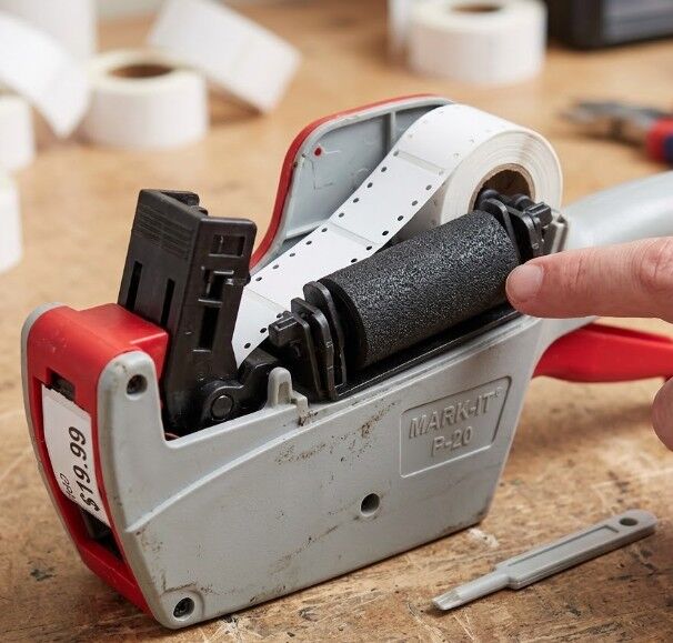 Pricing gun ink roller replacement